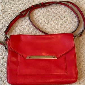 Stella & Dot Red Tia Crossbody Purse